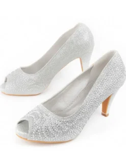 Pumps Unne74 in Silber
