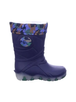 Regenstiefel Gefüttert in blau