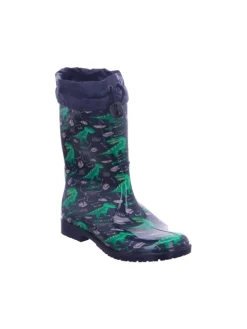Regenstiefel Gefüttert in blau