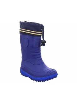 Regenstiefel Gefüttert in blau