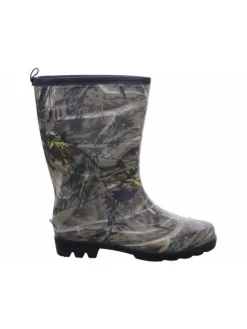 Regenstiefel Gefüttert in grün