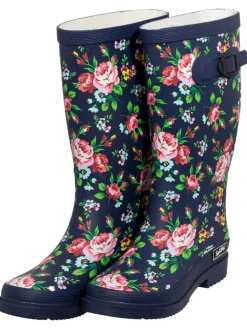 Regenstiefel Julia in dunkelblau/multi