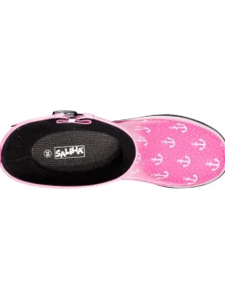 Regenstiefel Marleen in fuchsia/multi