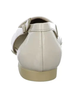 Riemchenballerinas in Beige