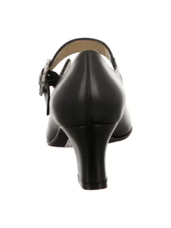 Riemchenpumps in Schwarz