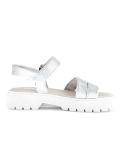 Riemchensandalen in silber