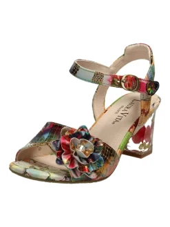 Riemchensandaletten in Bunt