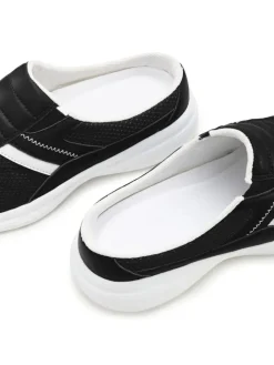 Sabot in schwarz/weiß