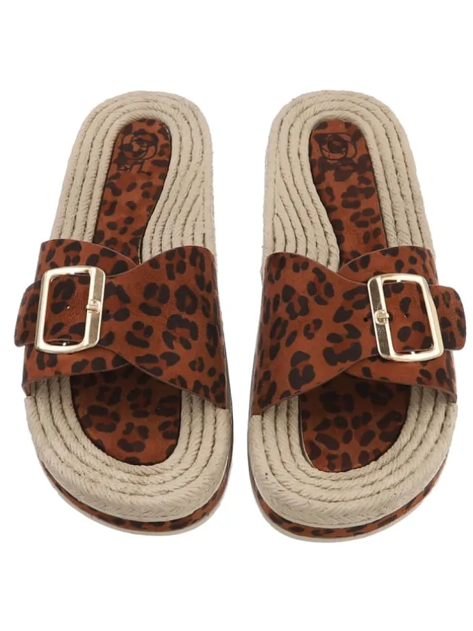 Sandale & Sandalette in Braun und Beige