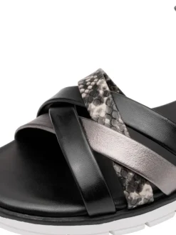 Sandale in BLACK COMB