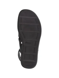 Sandale Mirtas in schwarz