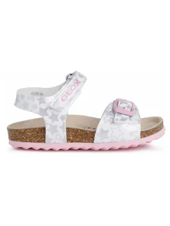 Sandalen "Chalki" in Weiß/ Silber