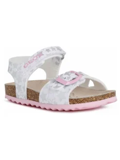 Sandalen "Chalki" in Weiß/ Silber