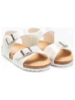 Sandalen "Eva" in Silber