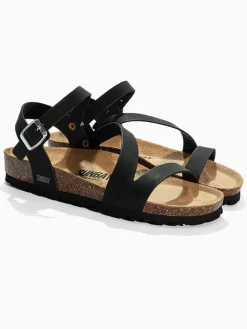 Sandalen "Evea" in Schwarz