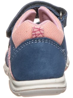 Sandalen in Blau/ Rosa