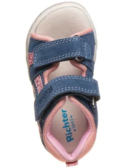 Sandalen in Blau/ Rosa