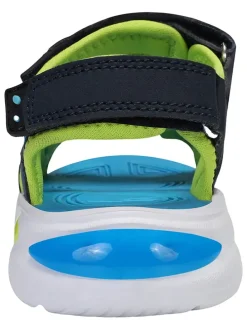 Sandalen in Blau/ Schwarz