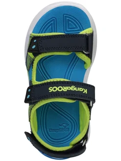 Sandalen in Blau/ Schwarz