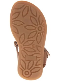 Sandalen in Braun/ Bunt