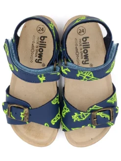 Sandalen in Dunkelblau