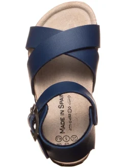 Sandalen in Dunkelblau