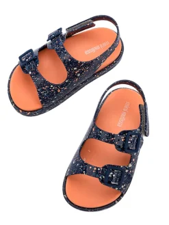 Sandalen in Dunkelblau