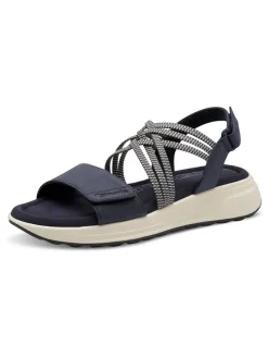 Sandalen in Dunkelblau