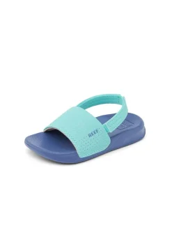 Sandalen in Dunkelblau/ Türkis