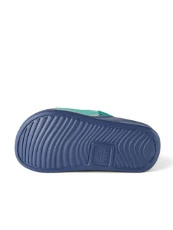 Sandalen in Dunkelblau/ Türkis