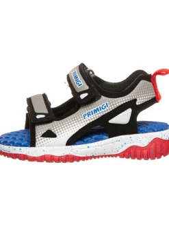 Sandalen in Grau/ Blau