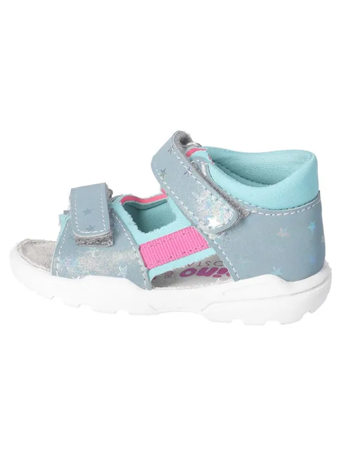 Sandalen in Hellblau