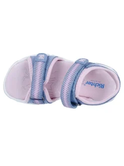 Sandalen in Hellblau/ Rosa