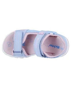 Sandalen in Hellblau/ Rosa