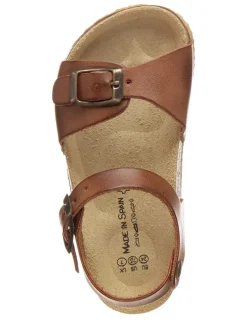 Sandalen in Hellbraun