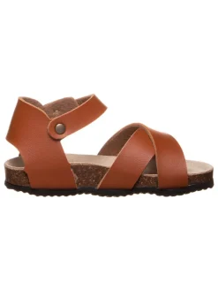 Sandalen in Hellbraun