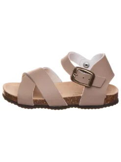 Sandalen in Hellbraun