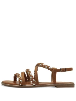 Sandalen in Hellbraun