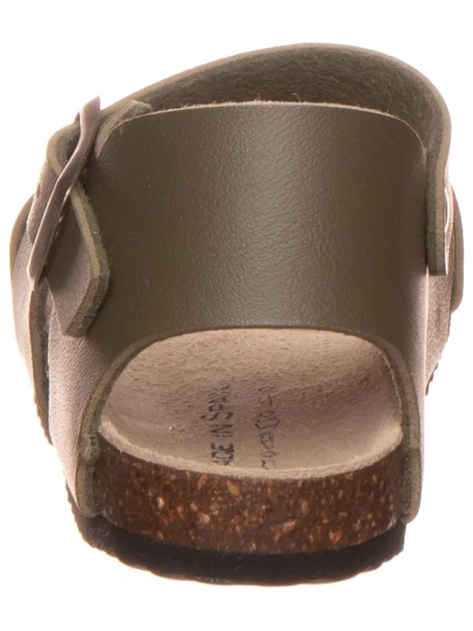 Sandalen in Khaki