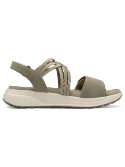 Sandalen in Khaki