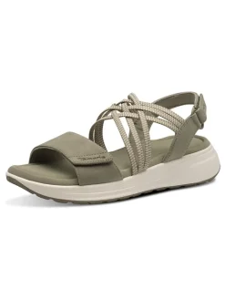 Sandalen in Khaki