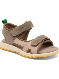 Sandalen in Khaki/ Beige