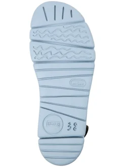 Sandalen in Khaki/ Schwarz