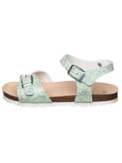 Sandalen in Mint