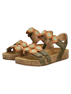 Sandalen in Olive