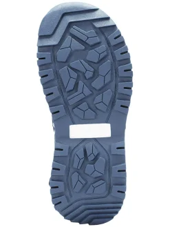 Sandalen in Pink/ Dunkelblau