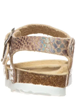 Sandalen in Rosa/ Bunt