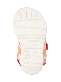 Sandalen in Rosa/ Orange