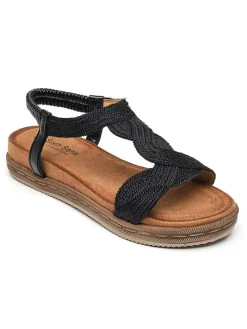 Sandalen in Schwarz