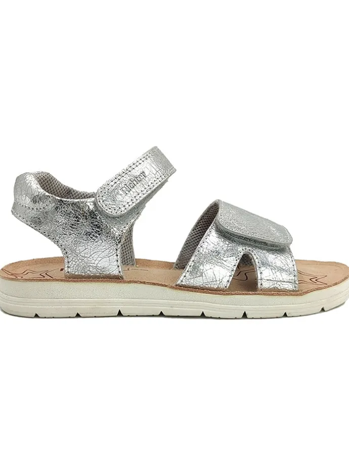 Sandalen in Silber